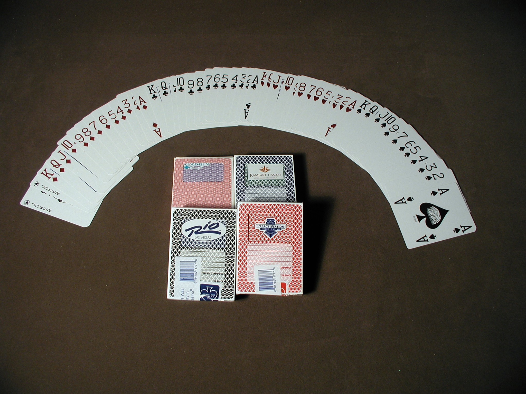 Rampart Las Vegas Retired Casino Deck of Cards